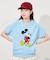 【MICKEY MOUSE】ヴィンテージライク 半袖 プリントスウェット