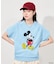 【MICKEY MOUSE】ヴィンテージライク 半袖 プリントスウェット