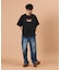 ECO HYBRID BOX LOGO LOOSE FIT TEE/ユニセックス対応/フリーサイズ
