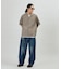 BELTED WIDE DENIM
