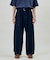 BELTED WIDE DENIM