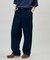 BELTED WIDE DENIM