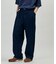 BELTED WIDE DENIM