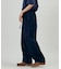 BELTED WIDE DENIM