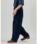 BELTED WIDE DENIM