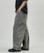 BELTED WIDE DENIM