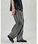BELTED WIDE DENIM