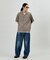 BELTED WIDE DENIM