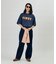 BELTED WIDE DENIM