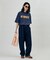 BELTED WIDE DENIM