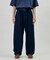 BELTED WIDE DENIM