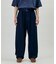 BELTED WIDE DENIM