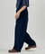 BELTED WIDE DENIM