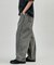 BELTED WIDE DENIM