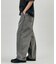 BELTED WIDE DENIM