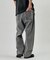 BELTED WIDE DENIM