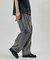 BELTED WIDE DENIM