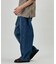 BELTED WIDE DENIM