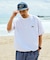 FREAK'S STORE for BEACH & FES リラックスフィット ワンポイントロゴ スピンドル ヘンリーネックTシャツ