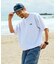 FREAK'S STORE for BEACH & FES リラックスフィット ワンポイントロゴ スピンドル ヘンリーネックTシャツ
