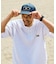 FREAK'S STORE for BEACH & FES リラックスフィット ワンポイントロゴ スピンドル ヘンリーネックTシャツ