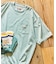 FREAK'S STORE for BEACH & FES リラックスフィット ワンポイントロゴ スピンドル ポケットTシャツ