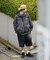 1タック バギーシルエット スラックス ショートパンツ