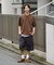 1タック バギーシルエット スラックス ショートパンツ