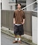 1タック バギーシルエット スラックス ショートパンツ