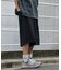 1タック バギーシルエット スラックス ショートパンツ