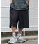 1タック バギーシルエット スラックス ショートパンツ