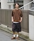 1タック バギーシルエット スラックス ショートパンツ
