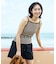 【Beach & Festival】カップ付き ボーダーキャミソール