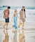 【Beach & Festival】カップ付き ボーダーキャミソール