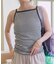 【Beach & Festival】カップ付き ボーダーキャミソール