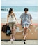 【Beach & Festival】 2WAY メッシュクリアバッグ