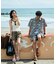 【Beach & Festival】 2WAY メッシュクリアバッグ