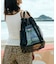 【Beach & Festival】 2WAY メッシュクリアバッグ