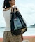 【Beach & Festival】 2WAY メッシュクリアバッグ