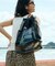 【Beach & Festival】 2WAY メッシュクリアバッグ