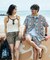 【Beach & Festival】アシンメトリー カップ付きキャミソール