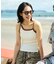 【Beach & Festival】アシンメトリー カップ付きキャミソール