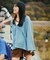 【Beach & Festival】パイル フード付き スキッパープルオーバー