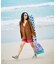 【Beach & Festival】パイル フード付き スキッパープルオーバー