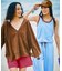 【Beach & Festival】パイル フード付き スキッパープルオーバー
