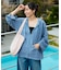 【Beach & Festival】パイル フード付き スキッパープルオーバー