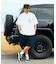 HAV-A-HANK×FREAK'S STORE/ハバハンク 別注 バックプリント バンダナデザイン ピグメント クルーネックTシャツ