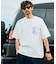 HAV-A-HANK×FREAK'S STORE/ハバハンク 別注 バックプリント バンダナデザイン ピグメント クルーネックTシャツ