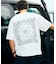 HAV-A-HANK×FREAK'S STORE/ハバハンク 別注 バックプリント バンダナデザイン ピグメント クルーネックTシャツ