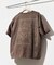 HAV-A-HANK×FREAK'S STORE/ハバハンク 別注 バックプリント バンダナデザイン ピグメント クルーネックTシャツ